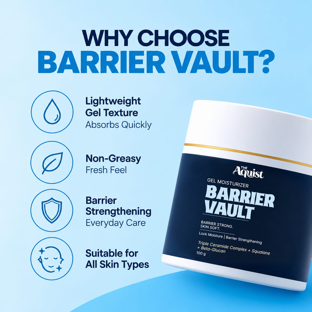 BarrierVault Gel Moisturizer